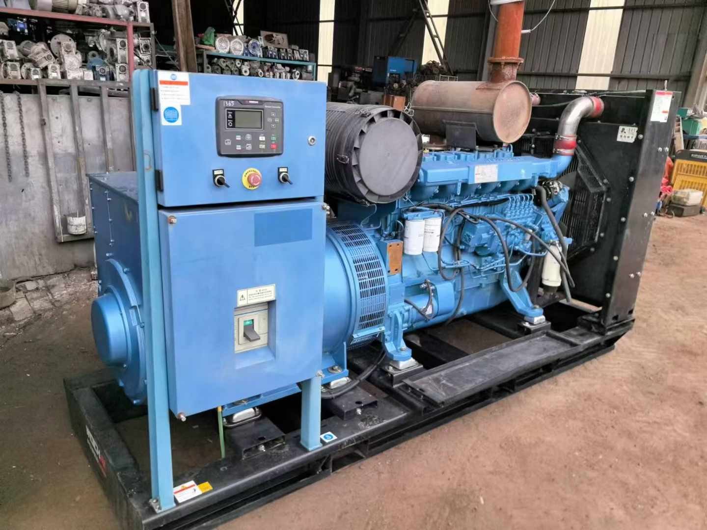 龙文500kW 柴油发电机组可带动设备功率的计算公式是什么?