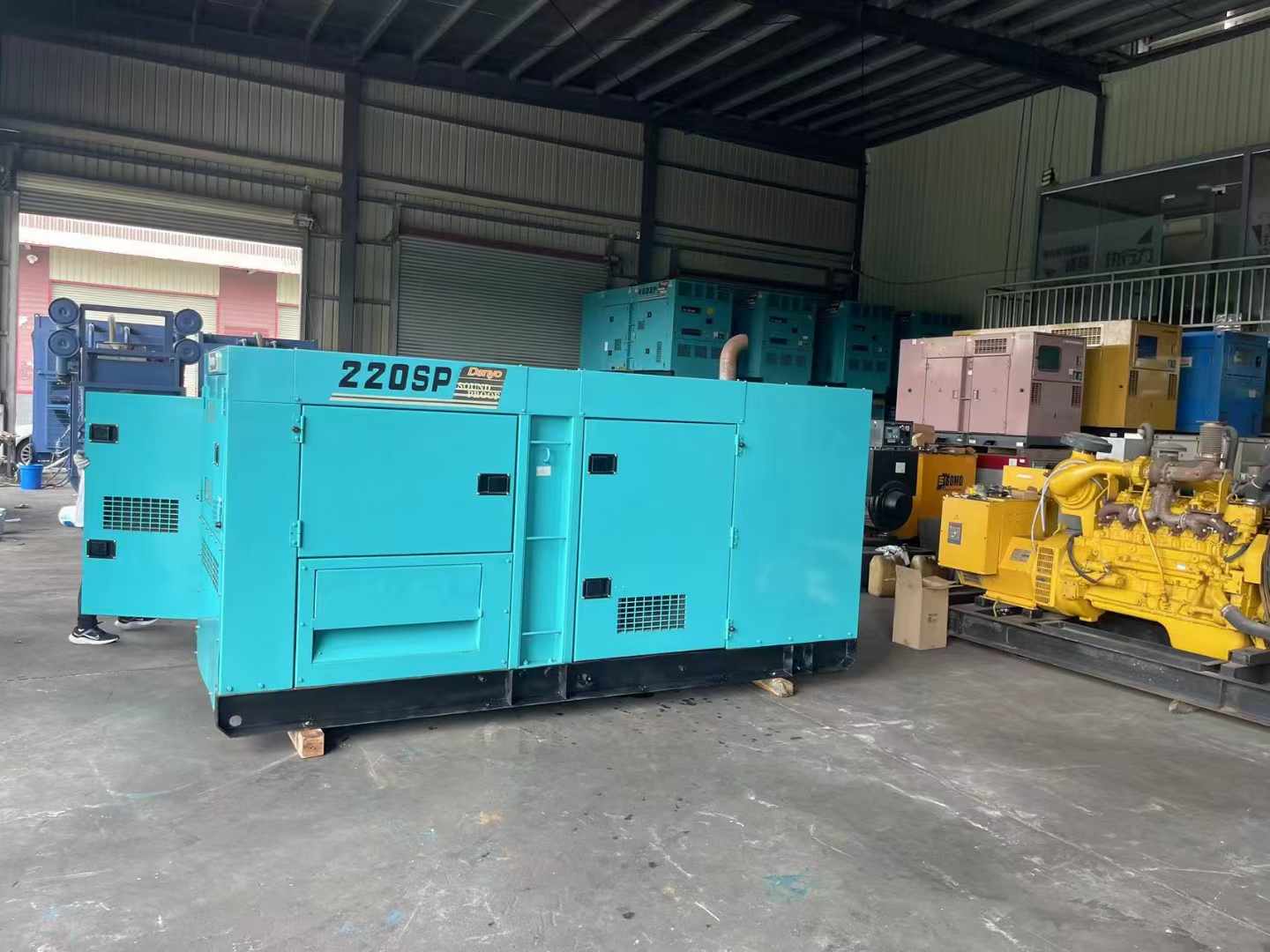 龙文600kW柴油发电机组带载能力?